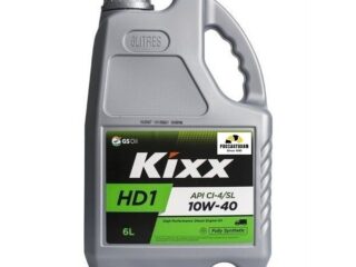 Масло моторное KIXX HD1 10W40 CI-4/SL, E7 синт. 6л