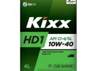 Масло моторное KIXX HD1 10W40 CI-4/SL, E7 синт. 4л