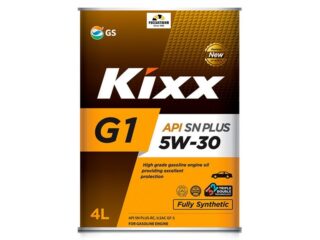 Масло моторное KIXX G1 Dexos1 5W30 SN Plus, GF-5 синт. 4л