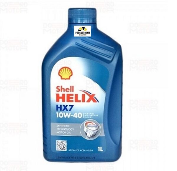 Масло моторное Shell Helix HX7  10W40 1л п/с