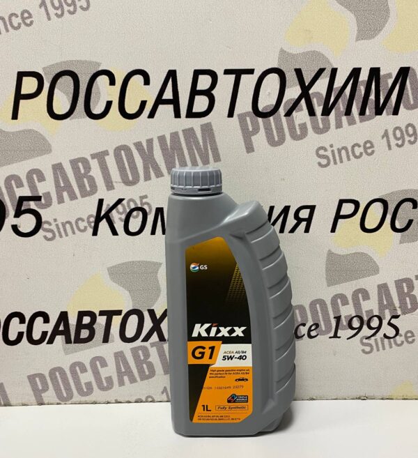 Масло моторное KIXX G1 5W40 A3/B4 синт. 1л