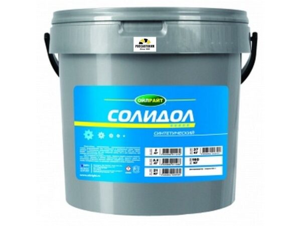 Смазка солидол синт. OILRIGHT 9,5 кг ведро