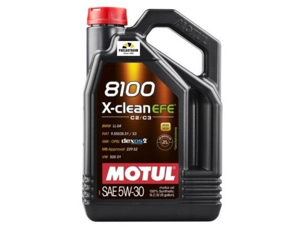 Масло моторное MOTUL 8100 X-clean EFE 5w-30 ( 5 L) 111688