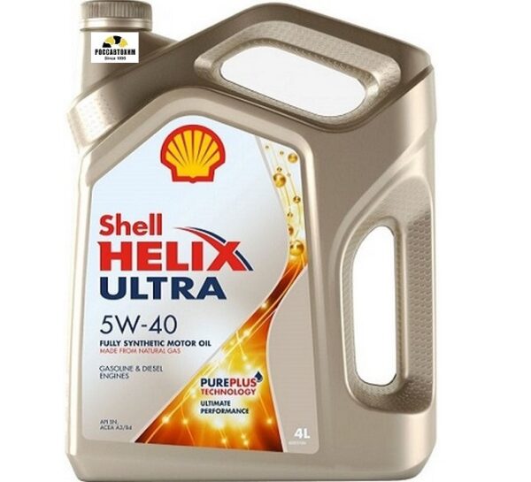 Масло моторное Shell Ultra 5W40 4л синт.