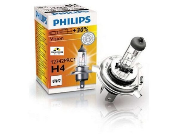 Лампа PHILIPS 12342 PRC1 H4 60/55W ,12V