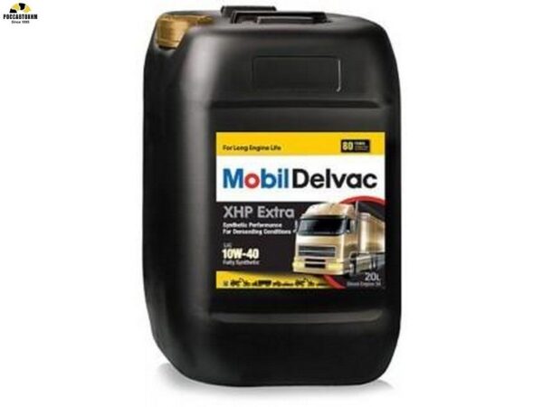 Масло моторное Mobil Delvac ХНР  Extra 10W40 20л  частичная синтетика