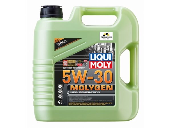 Масло моторное LIQUI MOLY 9042 Молиген 5W30, SP,GF-5, HC-синт, 4л