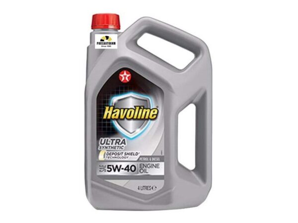 Масло моторное Texaco  Havoline Ultra 5w40  синт. 4л